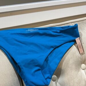 Victoria's Secret Blue Classic Hipster Swim Bottom.
